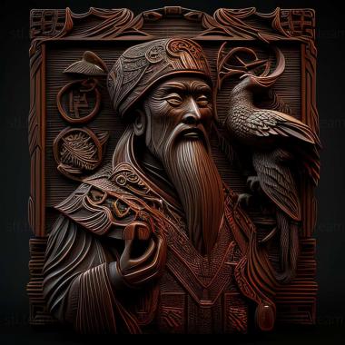 3D модель Древний Китай (STL)